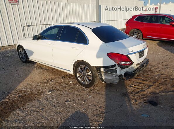 55SWF4JBXJU252730 2018 MERCEDES-BENZ C-CLASS Белый 