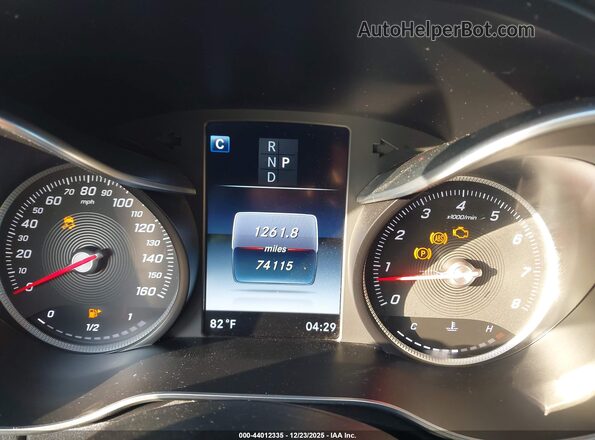55SWF4JBXJU252730 2018 MERCEDES-BENZ C-CLASS Белый 