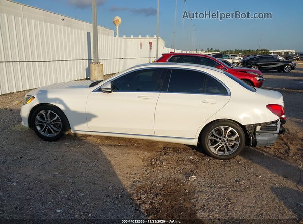 55SWF4JBXJU252730 2018 MERCEDES-BENZ C-CLASS Белый 