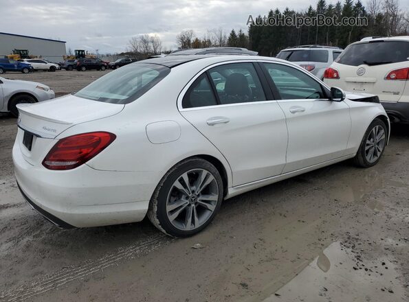 55SWF4KB2JU243129 2018 MERCEDES-BENZ C White 