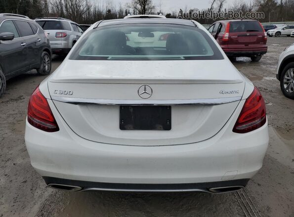 55SWF4KB2JU243129 2018 MERCEDES-BENZ C White 