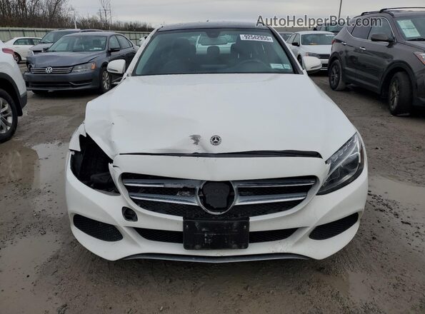 55SWF4KB2JU243129 2018 MERCEDES-BENZ C White 