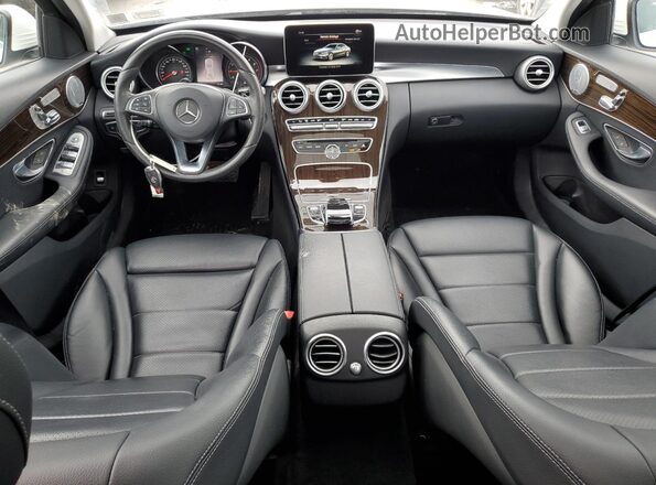 55SWF4KB2JU243129 2018 MERCEDES-BENZ C White 