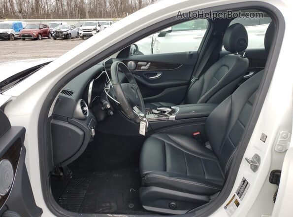 55SWF4KB2JU243129 2018 MERCEDES-BENZ C White 