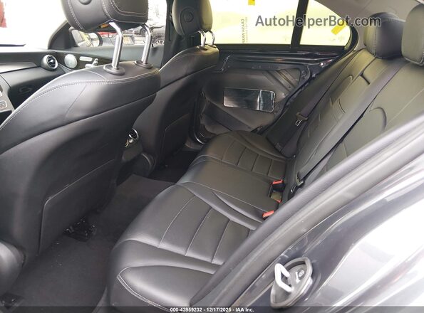 55SWF4KB4GU140092 2016 MERCEDES-BENZ C-CLASS Gray Widok naklejki z numerem VIN