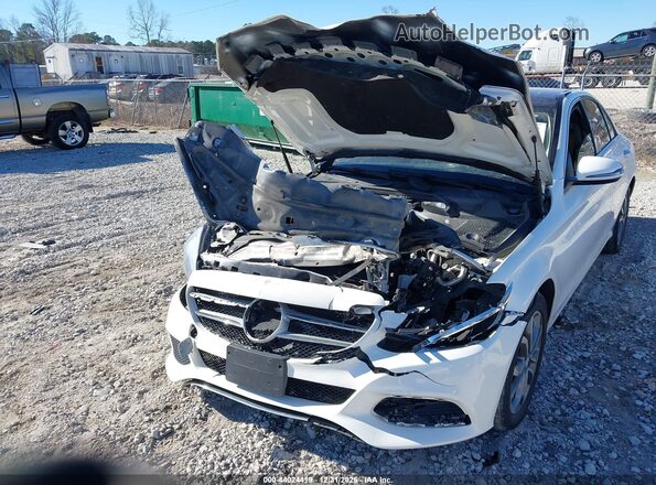 55SWF4KB4GU175151 2016 MERCEDES-BENZ C-CLASS White Front view