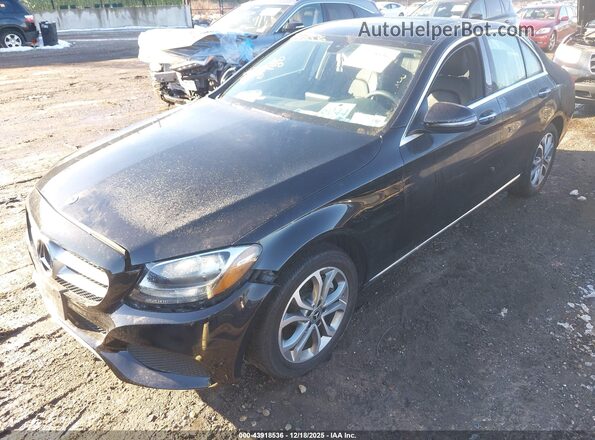 55SWF4KB5JU246400 2018 MERCEDES-BENZ C-CLASS Black 