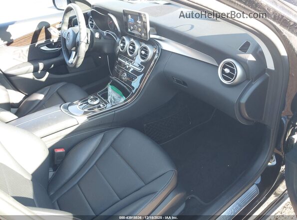 55SWF4KB5JU246400 2018 MERCEDES-BENZ C-CLASS Black 