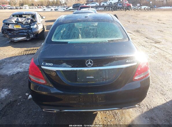 55SWF4KB5JU246400 2018 MERCEDES-BENZ C-CLASS Black 