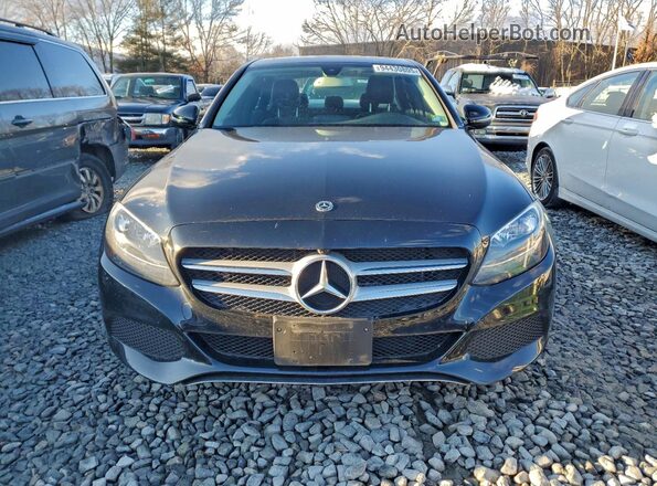 55SWF4KB5JU256425 2018 MERCEDES-BENZ C Black 