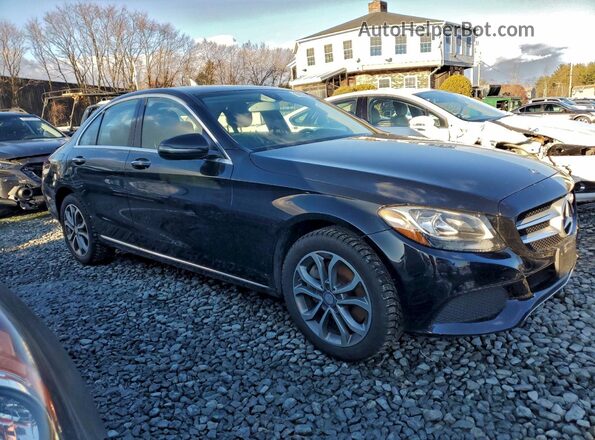55SWF4KB5JU256425 2018 MERCEDES-BENZ C Black 