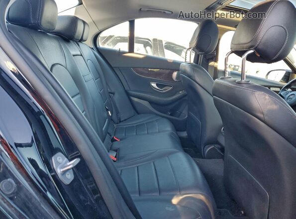 55SWF4KB5JU256425 2018 MERCEDES-BENZ C Black 
