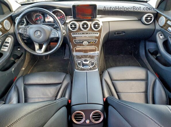 55SWF4KB5JU256425 2018 MERCEDES-BENZ C Black 