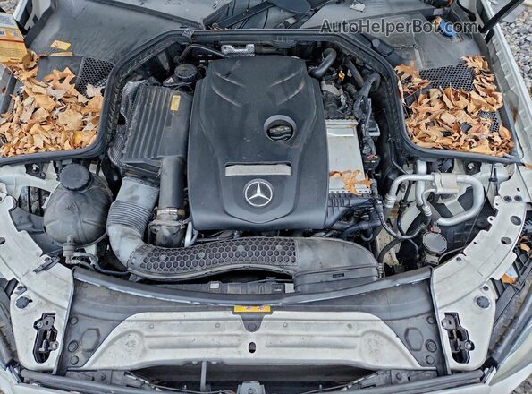 55SWF4KBXGU099497 2016 MERCEDES-BENZ C White Rear interior view