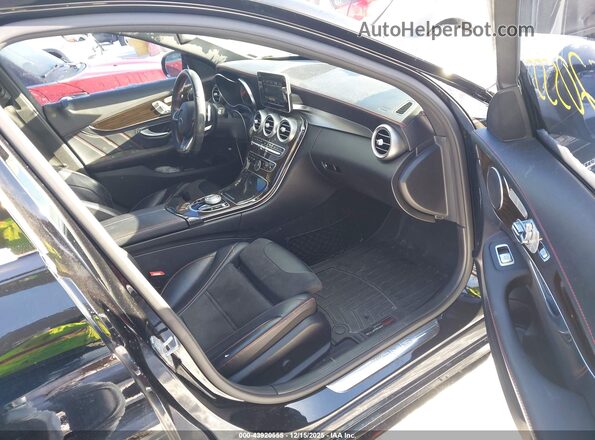 55SWF6EB1JU254145 2018 MERCEDES-BENZ AMG C 43 Black Սալոնի դիմացի տեսք