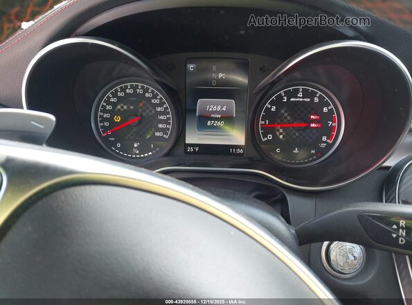 55SWF6EB1JU254145 2018 MERCEDES-BENZ AMG C 43 Black Հետևի նստատեղերի տեսք