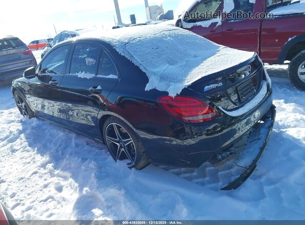 55SWF6EB1JU254145 2018 MERCEDES-BENZ AMG C 43 Black Հետևի ձախ