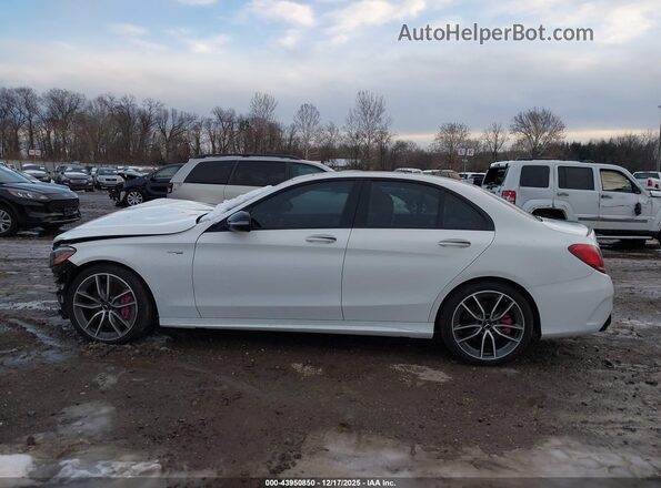 55SWF6EB1KU304740 2019 MERCEDES-BENZ AMG C 43 White Панорамний вид салону 360°