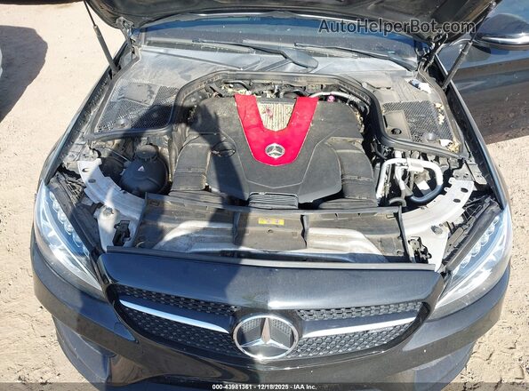 55SWF6EB3HU190815 2017 MERCEDES-BENZ AMG C 43 Black Հետևի տեսք