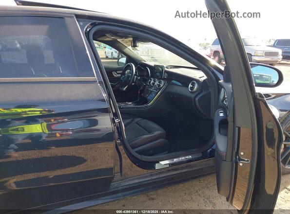 55SWF6EB3HU190815 2017 MERCEDES-BENZ AMG C 43 Black Սալոնի դիմացի տեսք