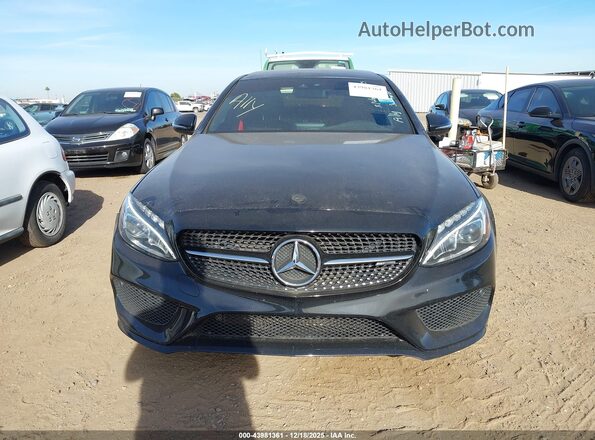 55SWF6EB3HU190815 2017 MERCEDES-BENZ AMG C 43 Black Սարքավորումների վահանակի տեսք