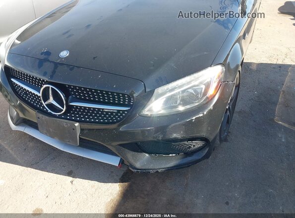 55SWF6EB4HU181878 2017 MERCEDES-BENZ AMG C 43 Black წინა ხედი