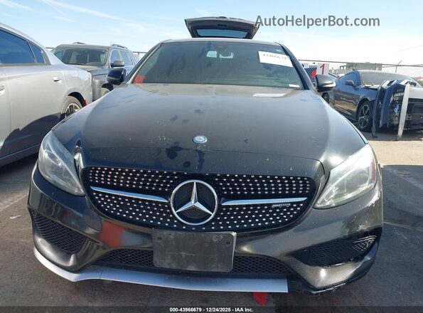 55SWF6EB4HU181878 2017 MERCEDES-BENZ AMG C 43 Black ხელსაწყოთა პანელის ხედი