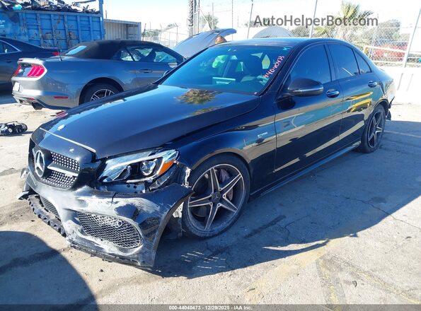 55SWF6EB5JU251233 2018 MERCEDES-BENZ AMG C 43 Black Vista tres cuartos delantera izquierda