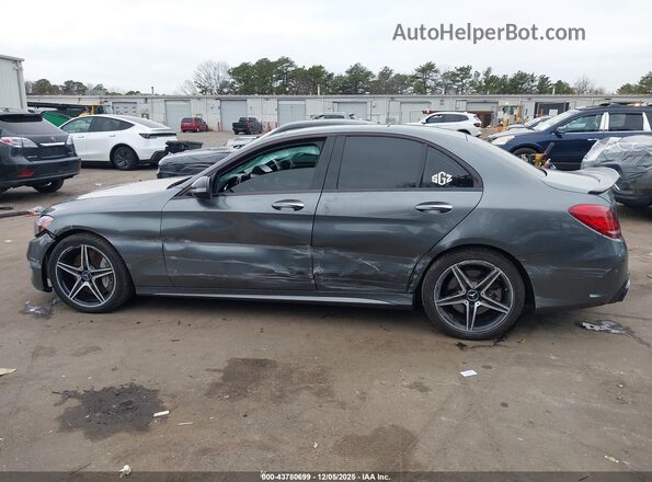 55SWF6EB6HU192882 2017 MERCEDES-BENZ AMG C 43 Gray Widok z przodu