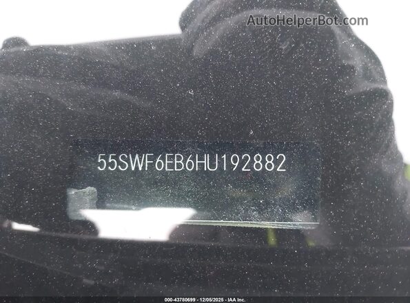 55SWF6EB6HU192882 2017 MERCEDES-BENZ AMG C 43 Gray 