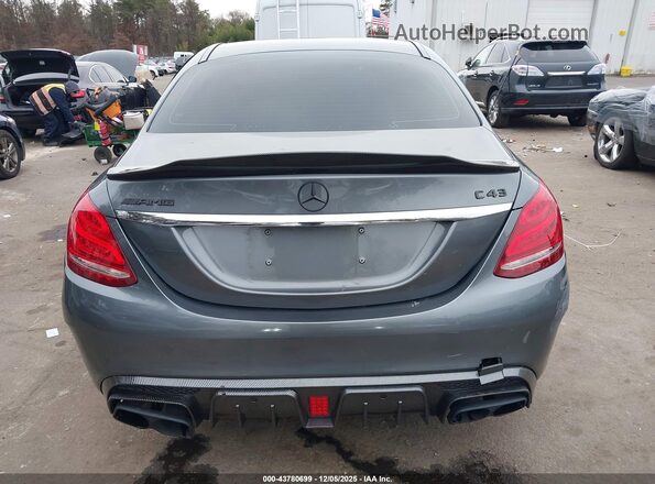 55SWF6EB6HU192882 2017 MERCEDES-BENZ AMG C 43 Gray 