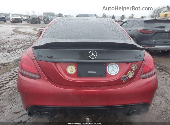 55SWF6EBXKU292331 2019 MERCEDES-BENZ AMG C 43 Burgundy 