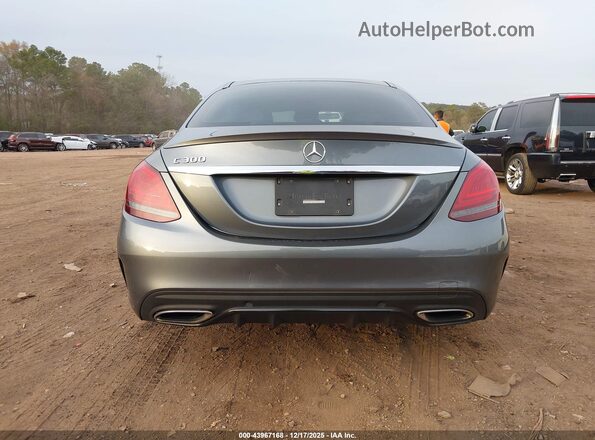 55SWF8DB6KU322647 2019 MERCEDES-BENZ C-CLASS Серый 