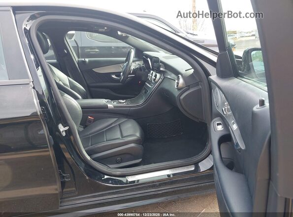 55SWF8DB9KU288106 2019 MERCEDES-BENZ C-CLASS Черный Вид салона спереди