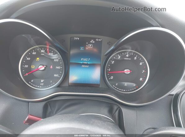 55SWF8DB9KU288106 2019 MERCEDES-BENZ C-CLASS Черный Вид задних сидений