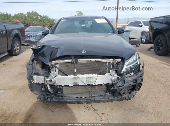 55SWF8DB9KU288106 2019 MERCEDES-BENZ C-CLASS Черный Вид щитка приборов
