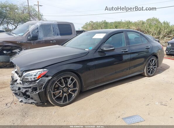 55SWF8DB9KU288106 2019 MERCEDES-BENZ C-CLASS Черный Панорамный вид салона 360°