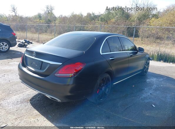 55SWF8DBXLU323768 2020 MERCEDES-BENZ C-CLASS Black უკანა მარჯვენა
