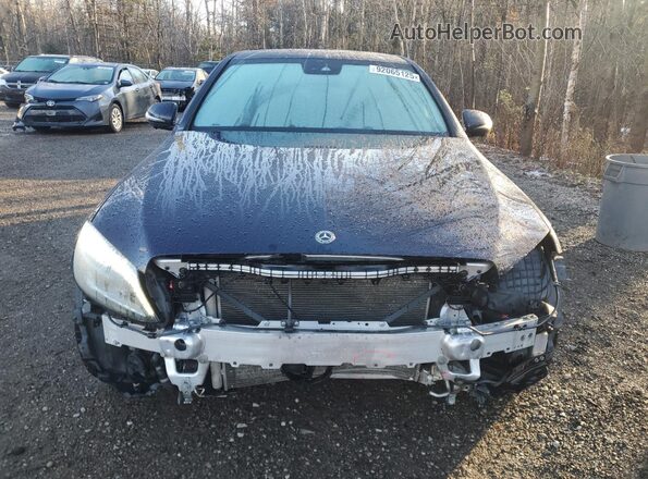 55SWF8EB1KU300876 2019 MERCEDES-BENZ C Blue წინა ხედი