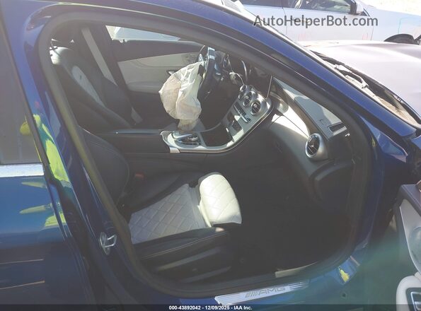 55SWF8HB3KU293571 2019 MERCEDES-BENZ AMG C 63 Синий 