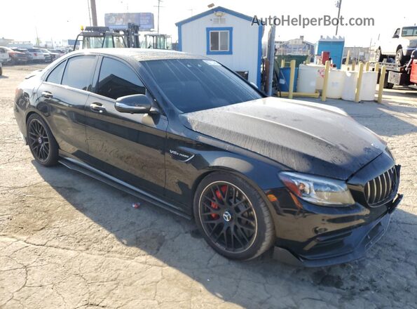 55SWF8HB7LU331885 2020 MERCEDES-BENZ C Black Przód prawy