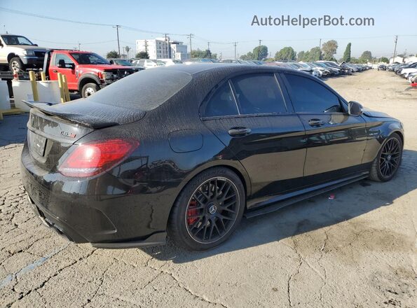 55SWF8HB7LU331885 2020 MERCEDES-BENZ C Black Tył prawy