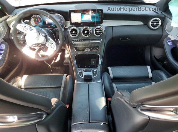 55SWF8HB7LU331885 2020 MERCEDES-BENZ C Black Widok deski rozdzielczej