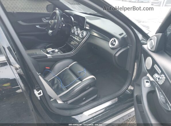 55SWF8HB9GU100346 2016 MERCEDES-BENZ AMG C 63 Black Սալոնի դիմացի տեսք