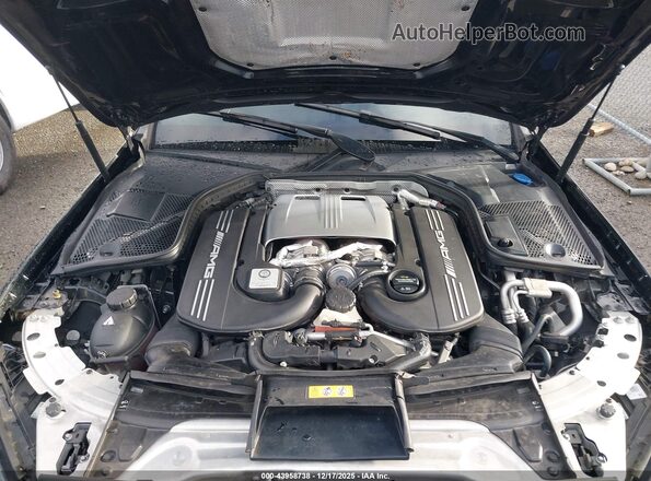 55SWF8HB9GU100346 2016 MERCEDES-BENZ AMG C 63 Black Հետևի տեսք