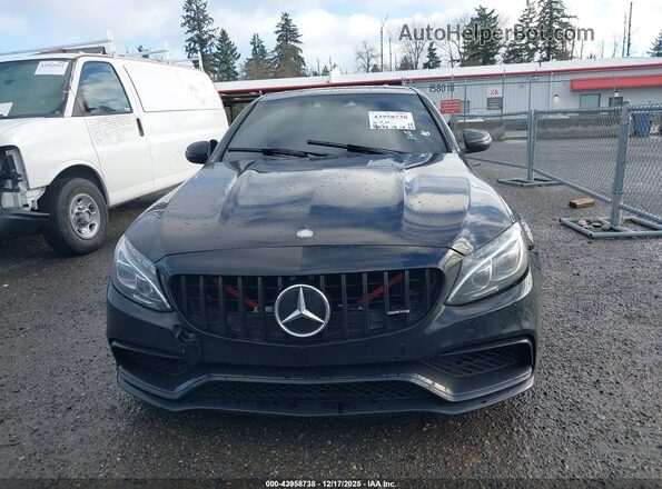 55SWF8HB9GU100346 2016 MERCEDES-BENZ AMG C 63 Black Սարքավորումների վահանակի տեսք