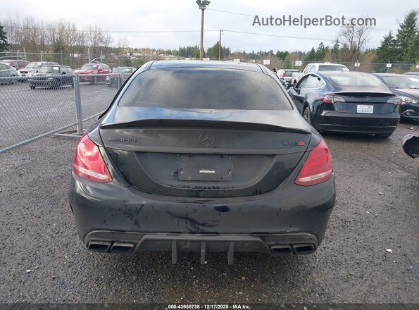55SWF8HB9GU100346 2016 MERCEDES-BENZ AMG C 63 Black 