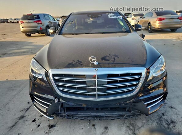 WDDUG6GB3KA431278 2019 MERCEDES-BENZ S Черный 