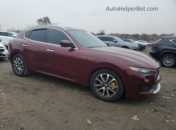 ZN661XUL8HX250589 2017 MASERATI LEVANTE Бордовый 