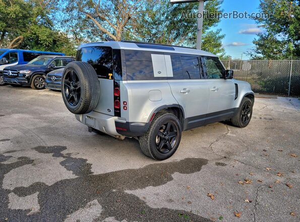 SALEPERU0M2041722 2021 LAND ROVER DEFENDER Silver Front view